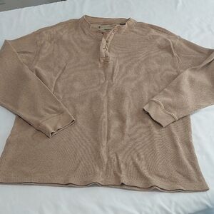 NATURAL LIFE Brown Waffle Knit Top